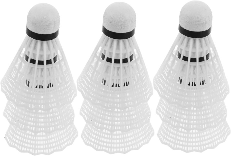 12Pcs Nylon Badminton Shuttlecocks for Lightweight s for Training Replacement for Games Skill Development