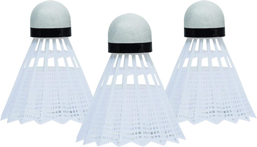Badminton Shuttlecock Set - Sets of 3, 6 + 12 Badminton s - Backyard Outdoor Badminton Shuttlecocks - Plastic Replacement s for Badminton Sets - 3, 6 + 12 Packs